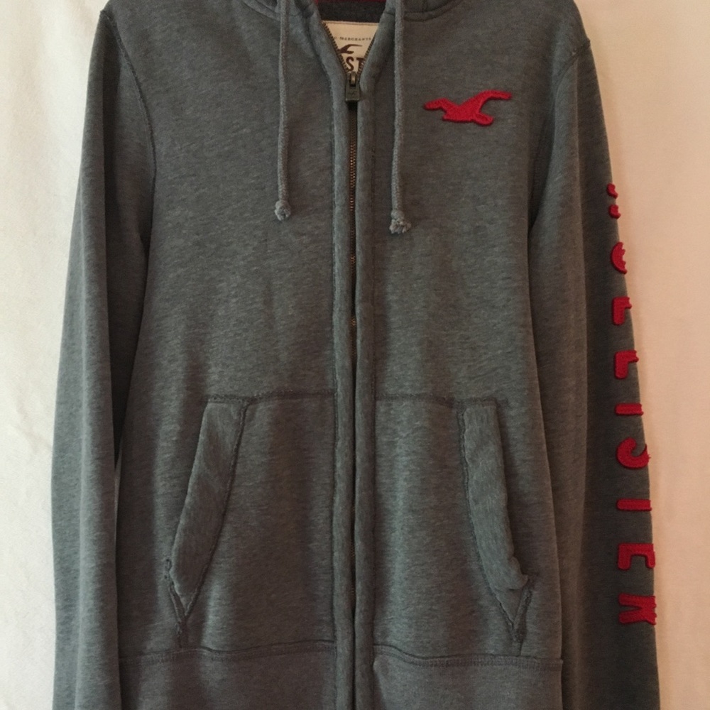 Hollister zip up sweatshirt